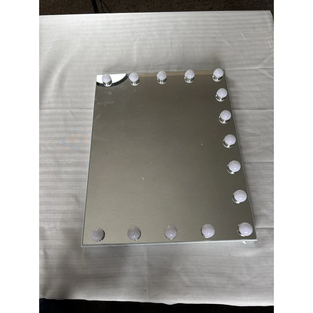 Vanity Mirrror Lighted Makeup Mirror Wall Mounted 23 x18 inch New In Box